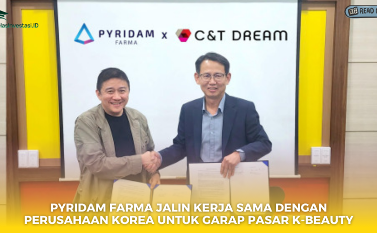  Pyridam Farma Jalin Kerja Sama dengan Perusahaan Korea untuk Garap Pasar K-Beauty