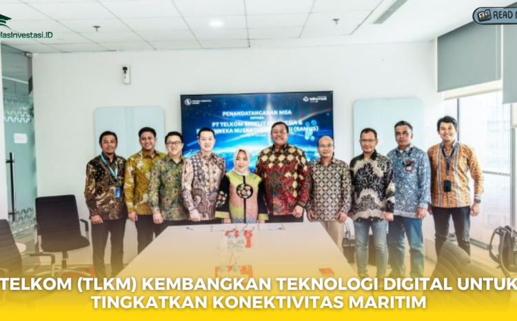  Telkom (TLKM) Kembangkan Teknologi Digital untuk Tingkatkan Konektivitas Maritim