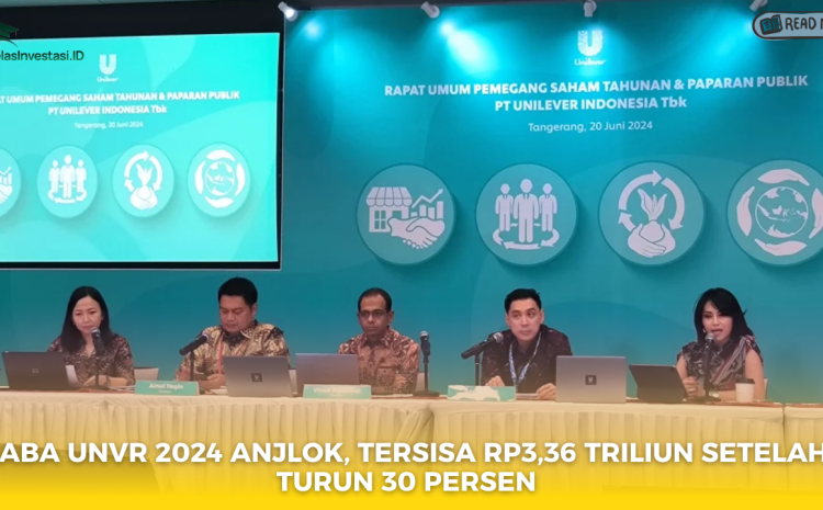  Laba UNVR 2024 Anjlok, Tersisa Rp3,36 Triliun Setelah Turun 30 Persen
