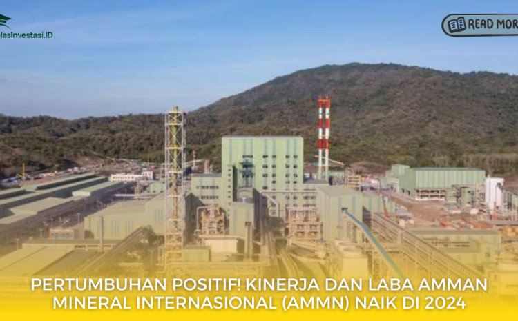  Pertumbuhan Positif! Kinerja dan Laba Amman Mineral Internasional (AMMN) Naik di 2024