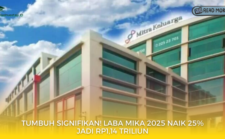  Tumbuh Signifikan! Laba MIKA 2025 Naik 25% Jadi Rp1,14 Triliun