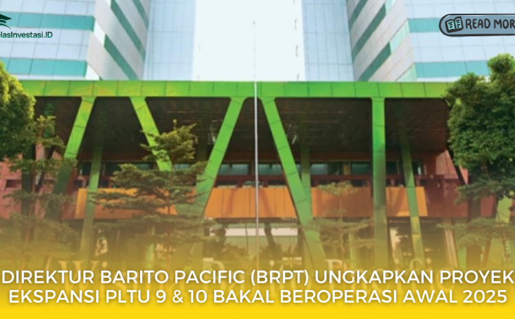  Direktur Barito Pacific (BRPT) Ungkapkan Proyek Ekspansi PLTU 9 & 10 Bakal Beroperasi Awal 2025