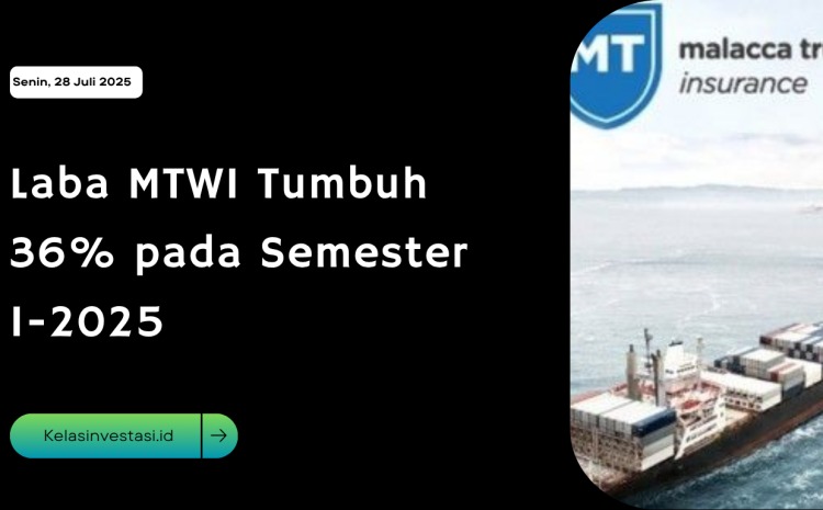  Laba MTWI Tumbuh 36% pada Semester I-2025