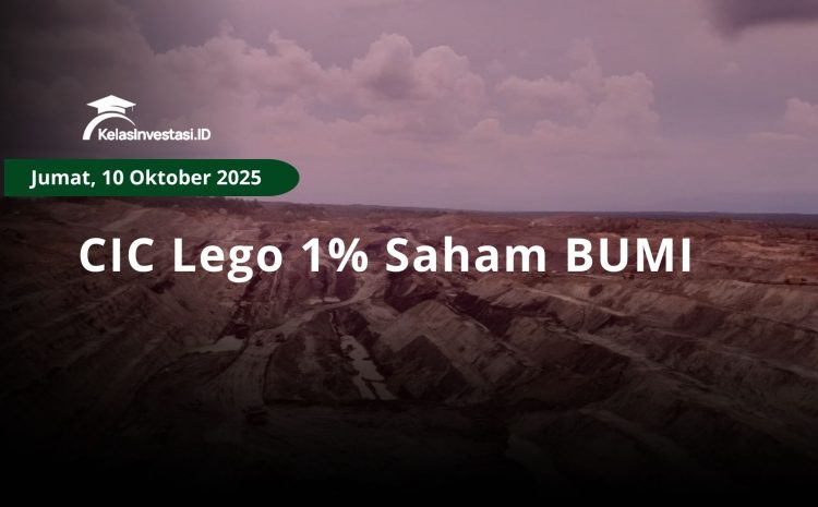  Chengdong Lego Saham BUMI 2 Sesi Beruntun
