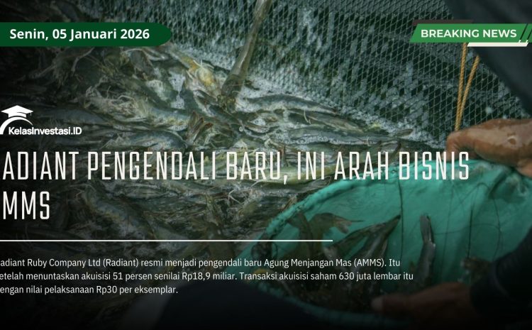  Radiant Pengendali Baru, Ini Arah Bisnis AMMS