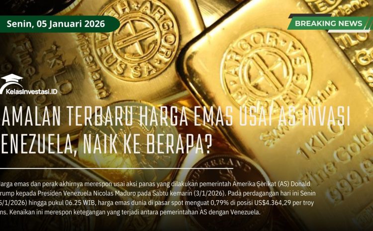  Ramalan Terbaru Harga Emas Usai AS Invasi Venezuela, Naik ke Berapa?