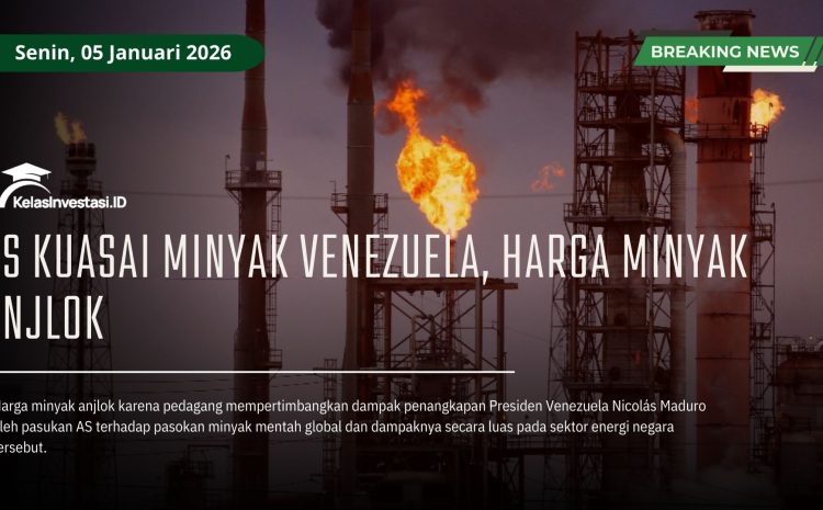  AS Kuasai Minyak Venezuela, Harga Minyak Anjlok