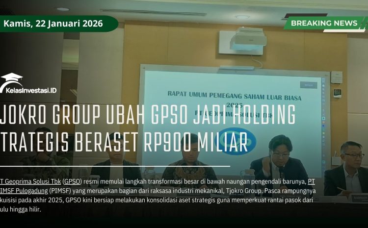  Tjokro Group Ubah GPSO Jadi Holding Strategis Beraset Rp900 Miliar
