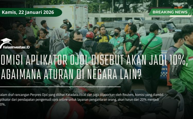  Komisi Aplikator Ojol Disebut Akan Jadi 10%, Bagaimana Aturan di Negara Lain?