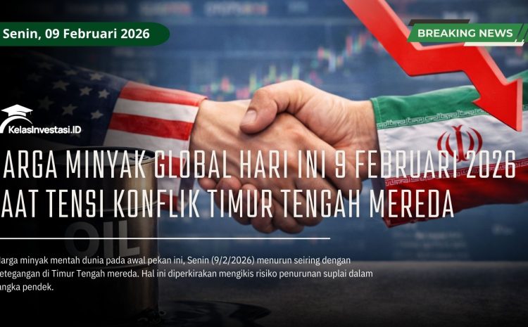  Harga Minyak Global Hari Ini 9 Februari 2026 saat Tensi Konflik Timur Tengah Mereda